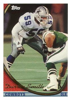 Darrin Smith Dallas Cowboys 1994 Topps NFL #497